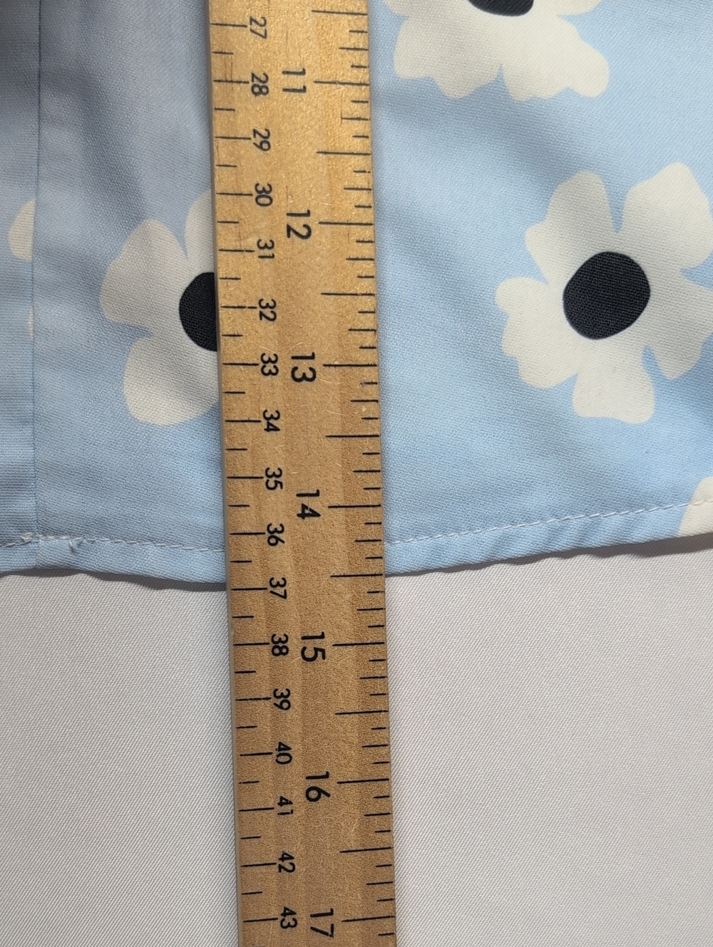 Princess Polly Light Blue Floral A-Line Mini Skirt - Picture 6 of 6